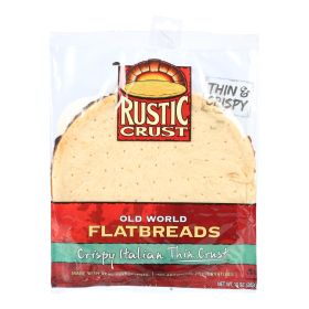 Rustic Crust Pizza Crust - Flatbreads - Thin Crust - 10 Oz - Case Of 8