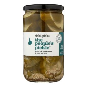 Rick's Picks The People's Pickle - Case Of 6 - 24 Oz.