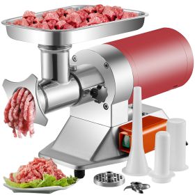 VEVOR Electric Meat Grinder, 551 Lbs/Hour 850W Meat Grinder Machine, 1.16 HP Electric Meat Mincer with 2 Grinding Plates