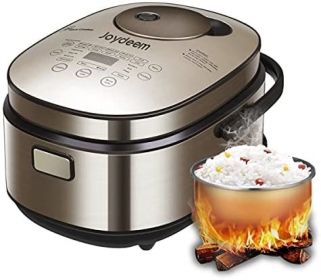 JOYDEEM AIRC-4001 Smart Induction Heating System Rice Cooker;  24-hours Pre-set Timer;  4 L 8 Cup Capacity