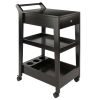 Jeston Entertainment Cart; Espresso