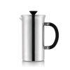 Tribute Press, 34 Ounce, Double Wall French Press, Stainless Steel